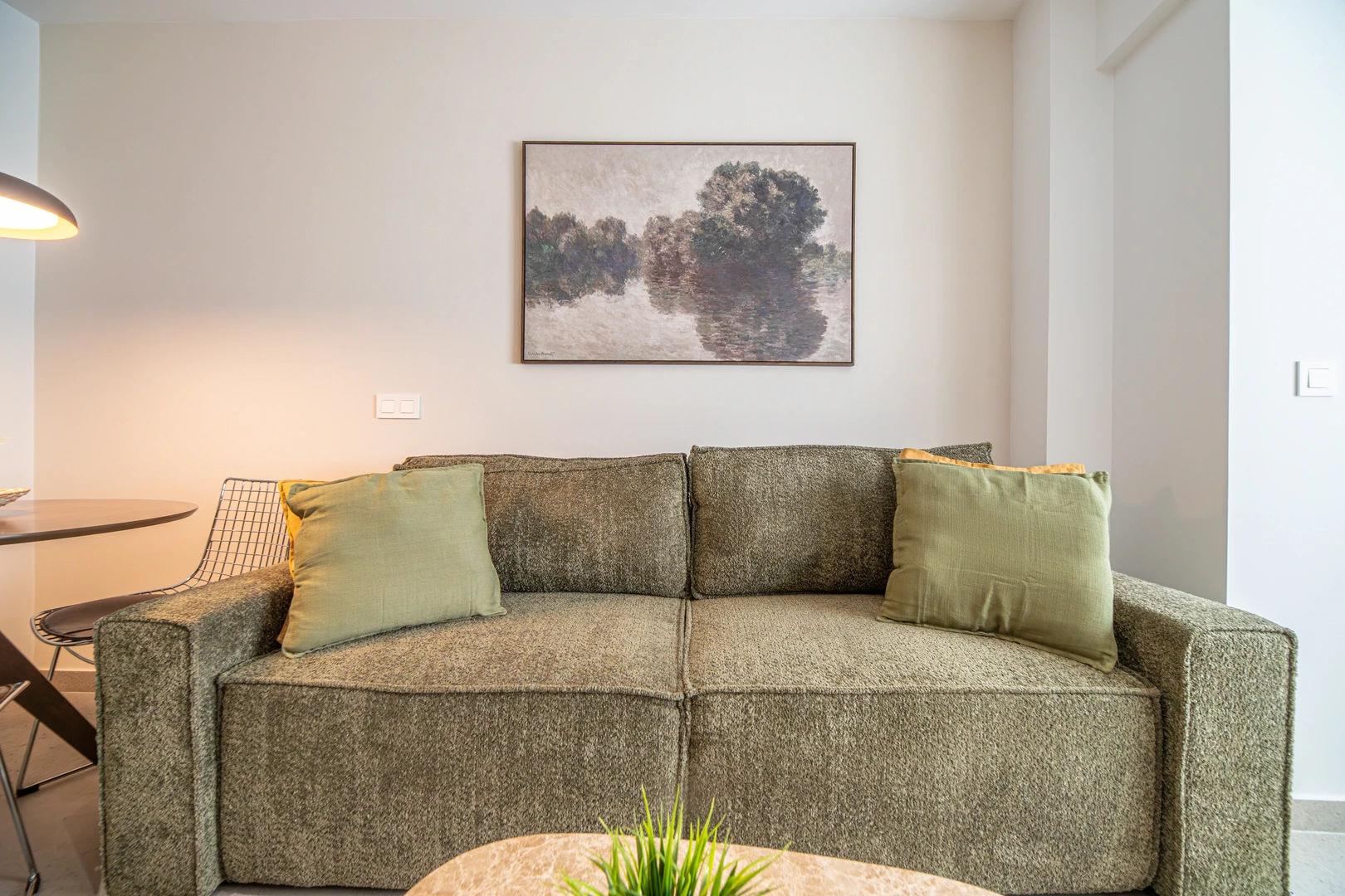 2 Bedrooms living room artwork